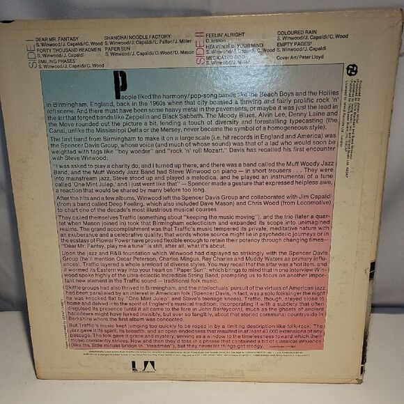 Traffic 'Heavy Traffic' Vinyl Record - Picture 2 of 6